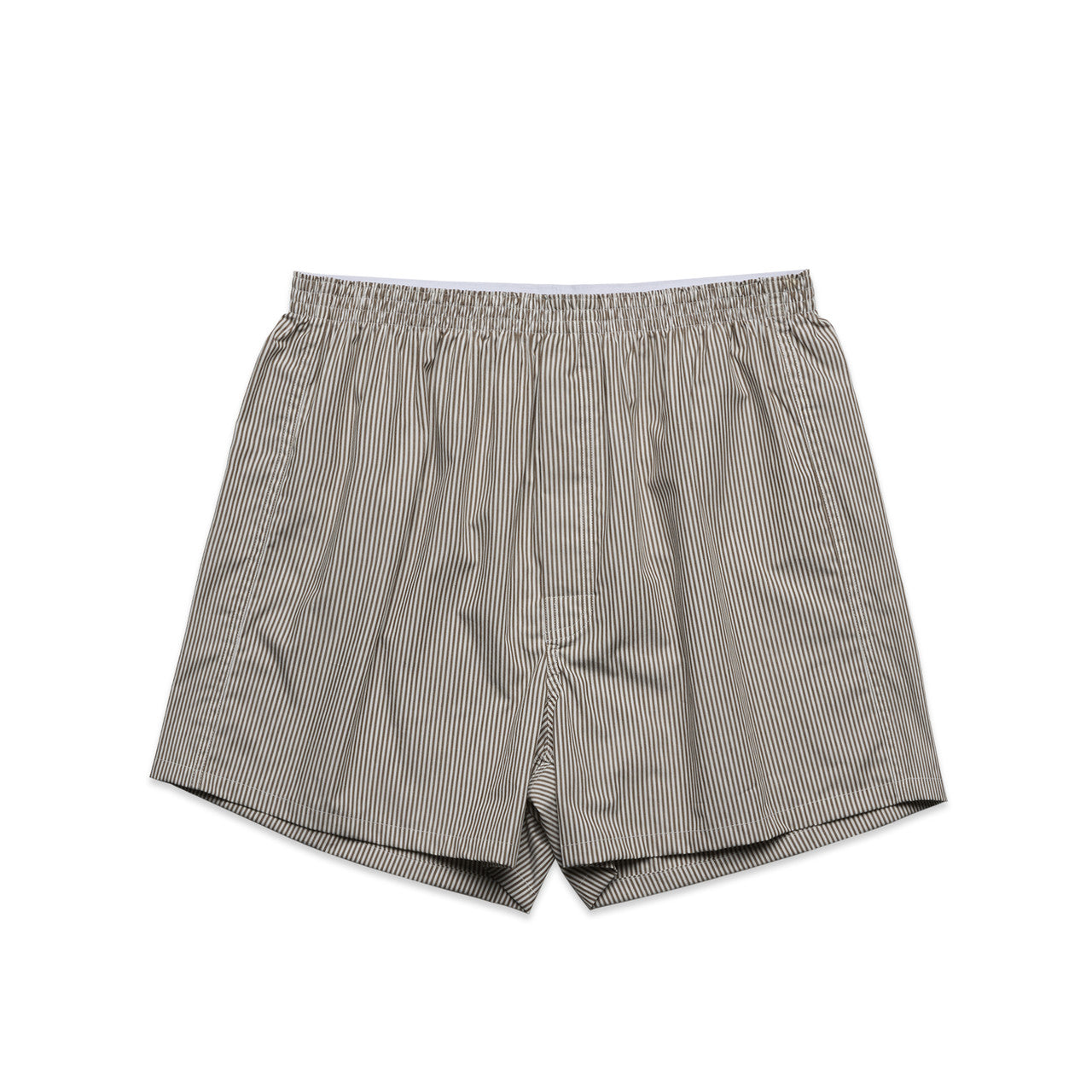 BOXER SHORTS WALNUT/WHITE