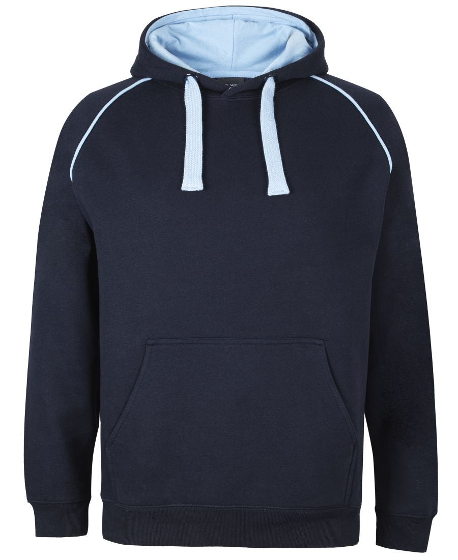 CONTRAST Fleecy Hoodie Adults-3CFH