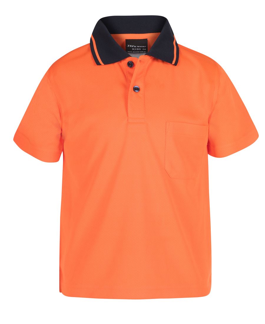 JB's KIDS HV 4602.1 NON CUFF TRAD POLO