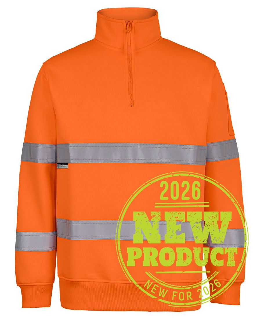 BIOMOTION (D+N) 1/2 Zip Fleecy Sweat-6HZFS*