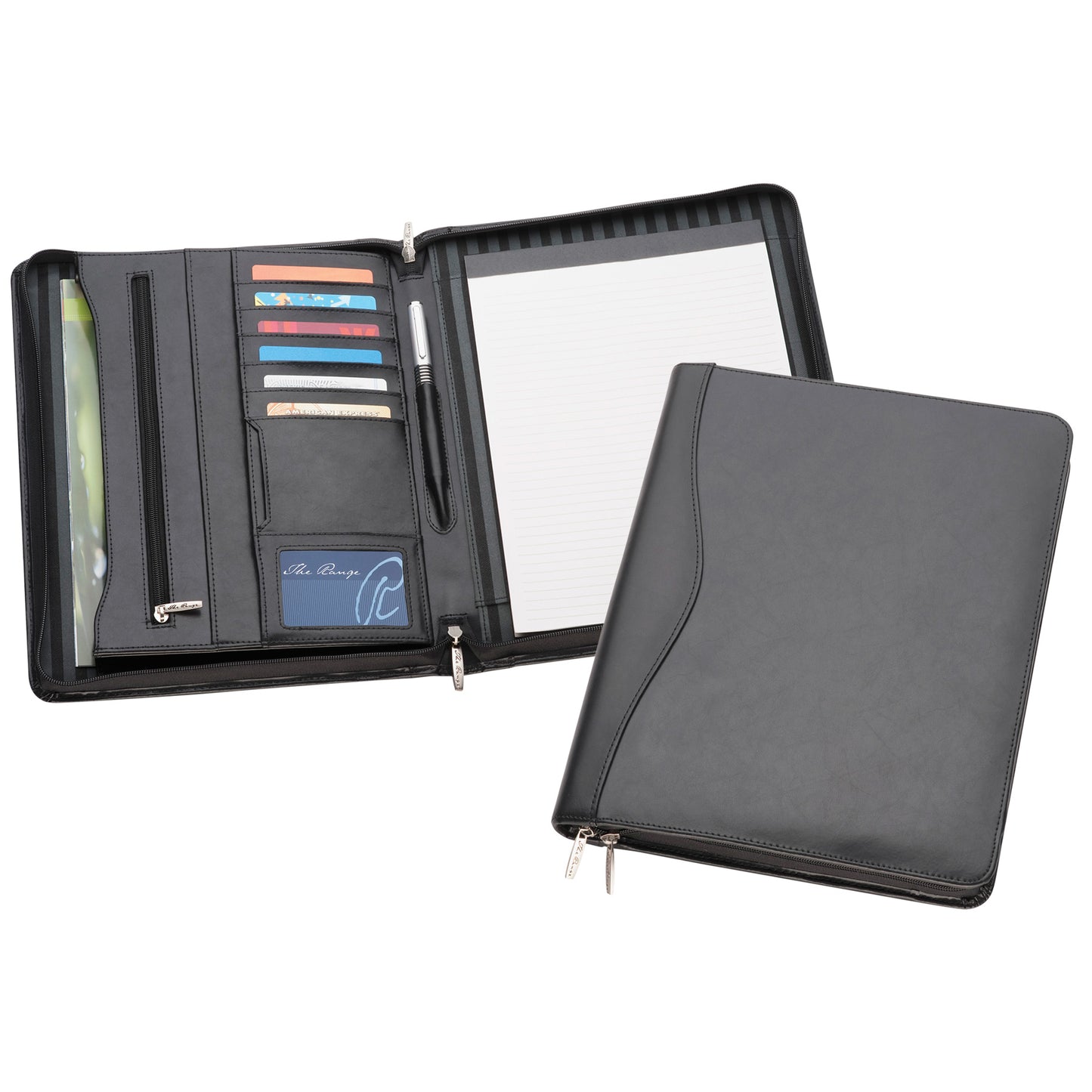 A4 LEATHER Compendium-884BK