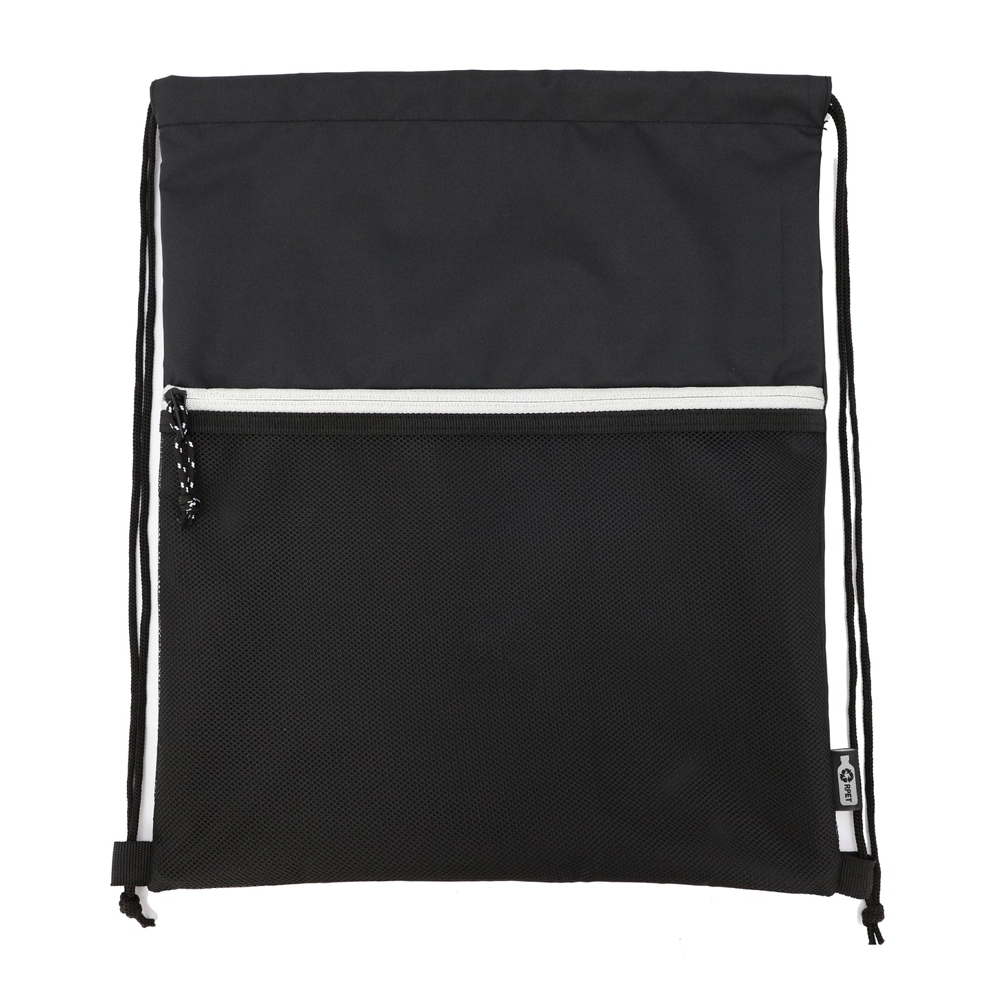 RECYCLED Backsack-Black-B209