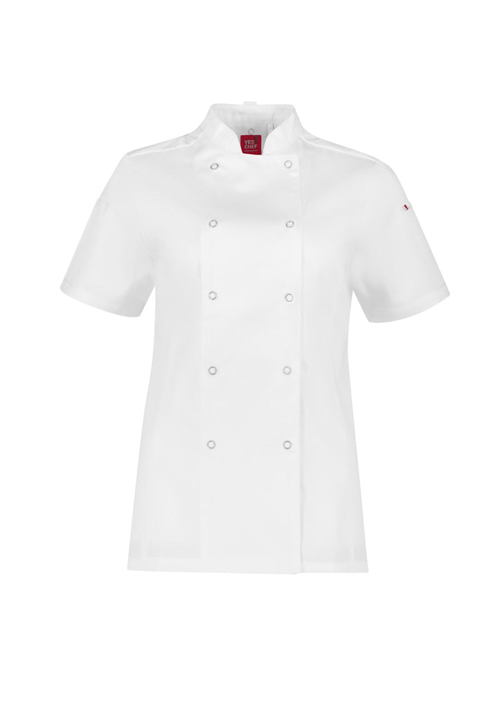 CHEF Jacket Zest Short Sleeve Wo's-CH232LS