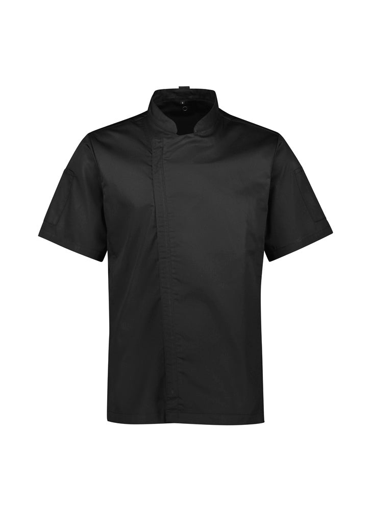CHEF Jacket Alfresco Short Sleeve Mens-CH330MS
