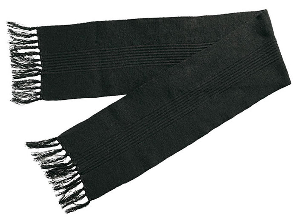 Acrylic Scarf with Tassels-J545