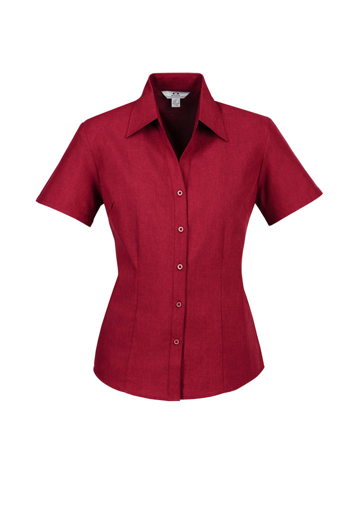 Womens Oasis Short Sleeve Shirt-LB3601