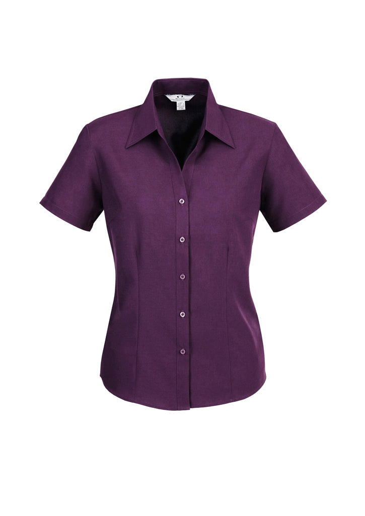 Womens Oasis Short Sleeve Shirt-LB3601