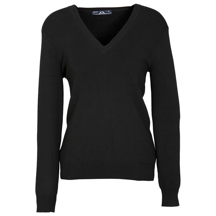V-NECK Knit Pullover Wo's-LP30506