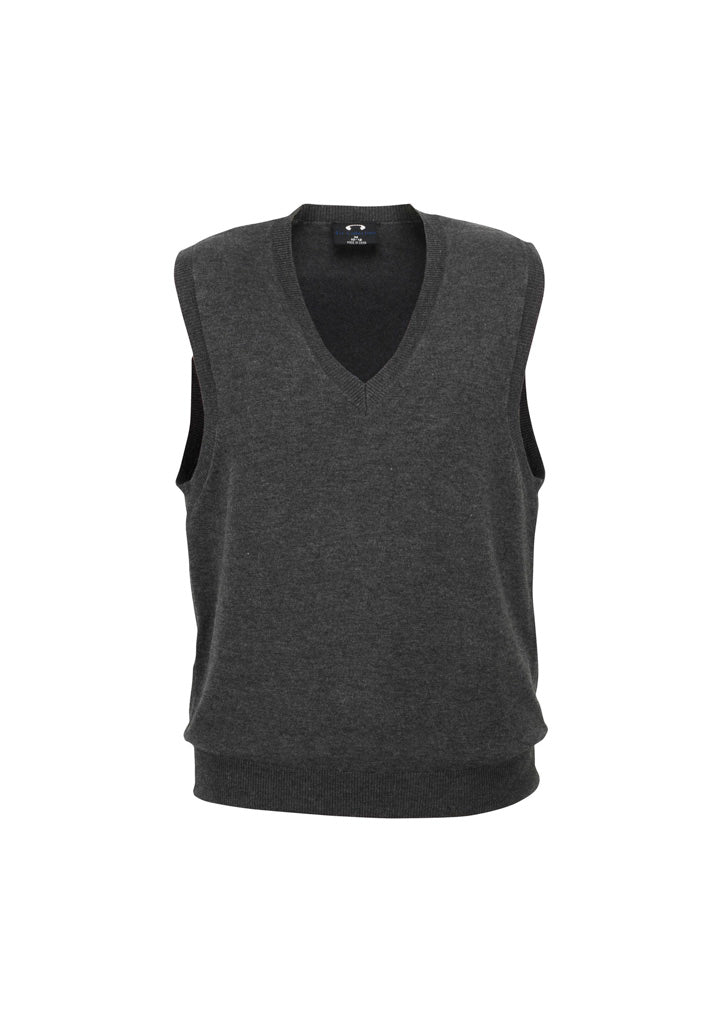 Womens V-Neck Knit Vest-LV3504