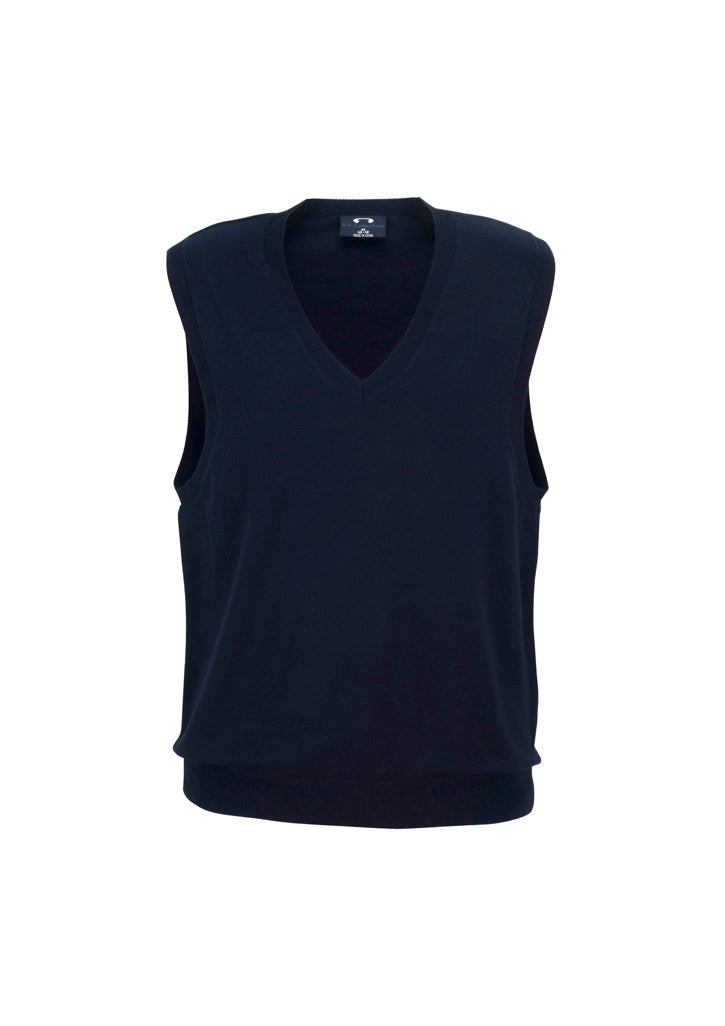Womens V-Neck Knit Vest-LV3504