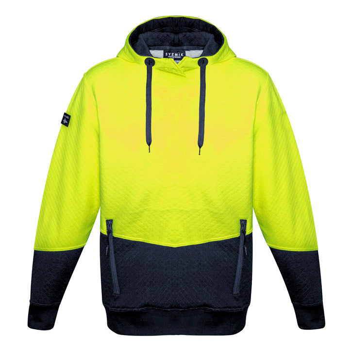 HI VIS Textured Jacquard Hoodie Unisex-ZT477*