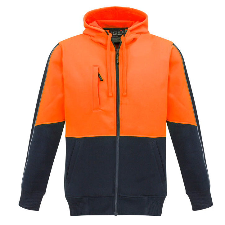 HI VIS Full Zip Hoodie Unisex-ZT485*