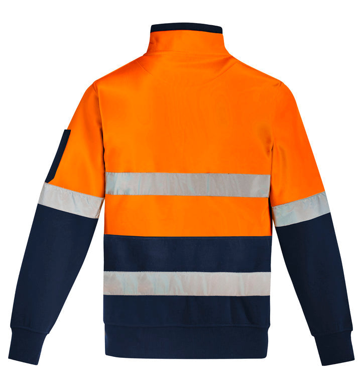 HI VIS 1/4 Zip Pullover - Hoop Taped Unisex-ZT567*