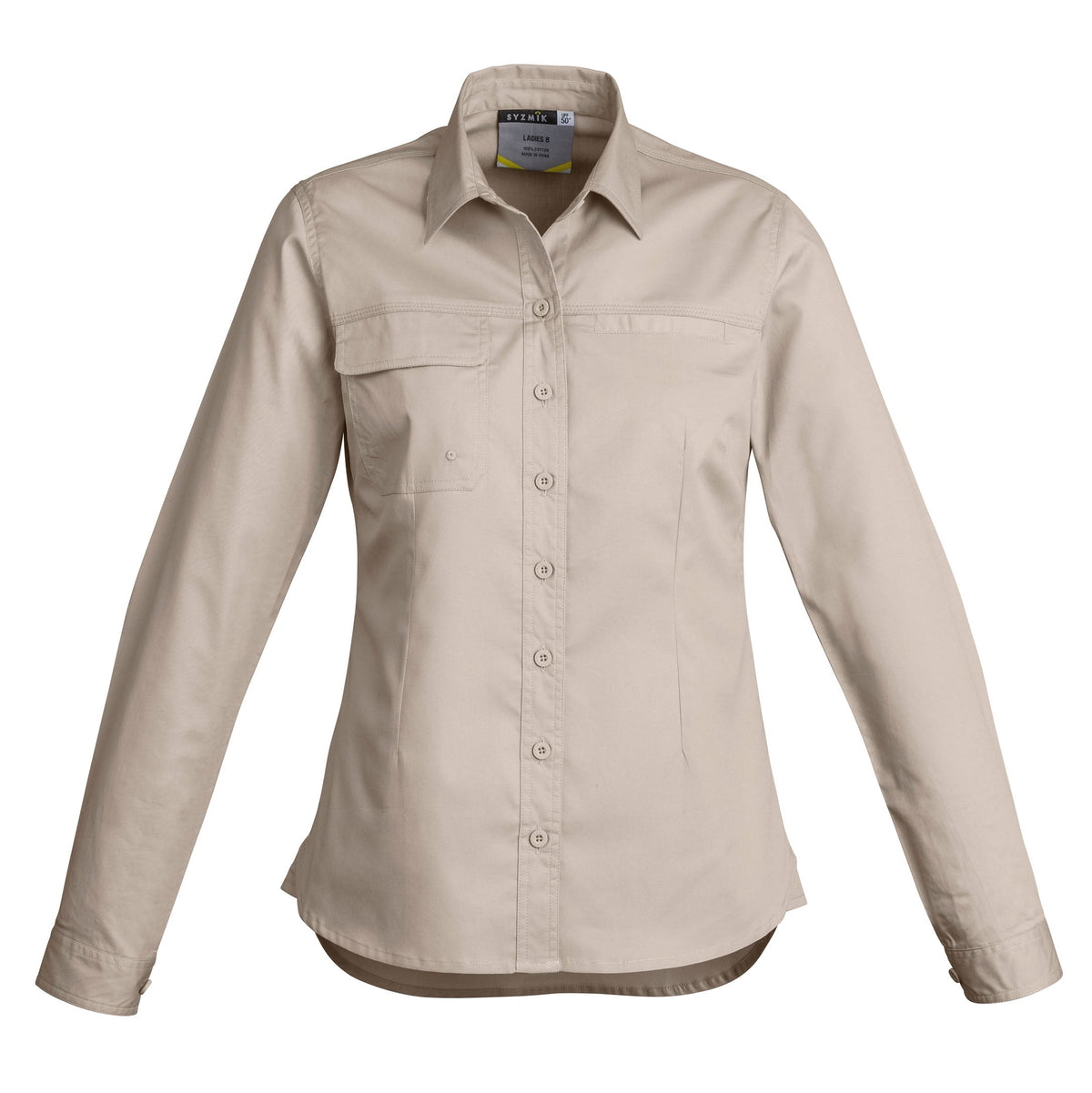 LIGHTWEIGHT Tradie Long Sleeve Shirt Wo's-ZWL121*