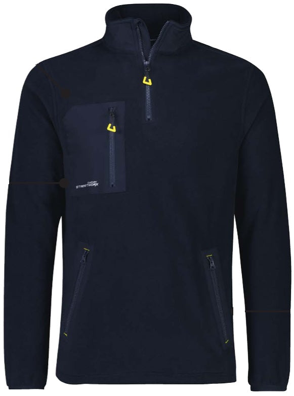 STREETWORX Lightweight 1/4 Zip Polar Fleece-Unisex-ZT210*