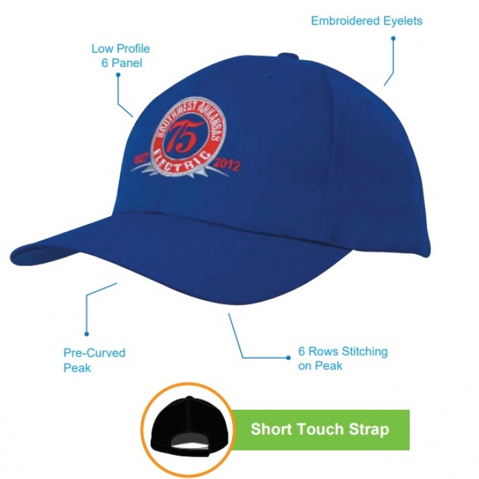 4012  Breathable Poly Twill Cap 