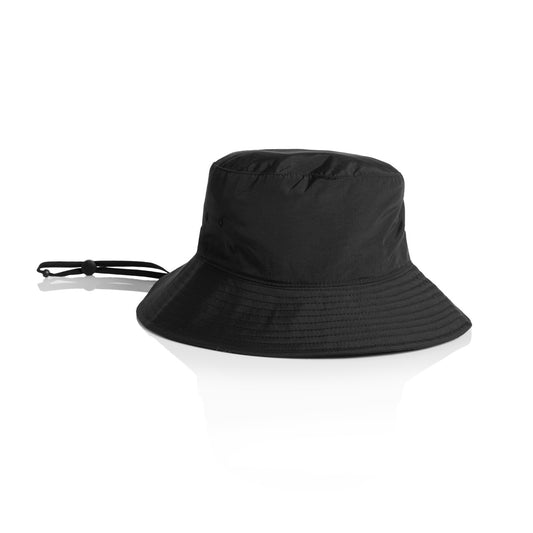 NYLON WIDE BRIM BUCKET HAT