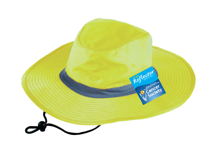 Hi Viz Reflector Safety Hat