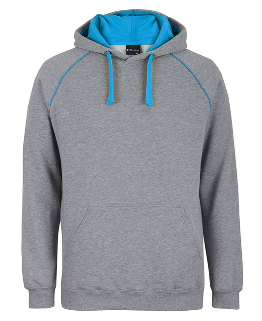 CONTRAST Fleecy Hoodie Adults-3CFH