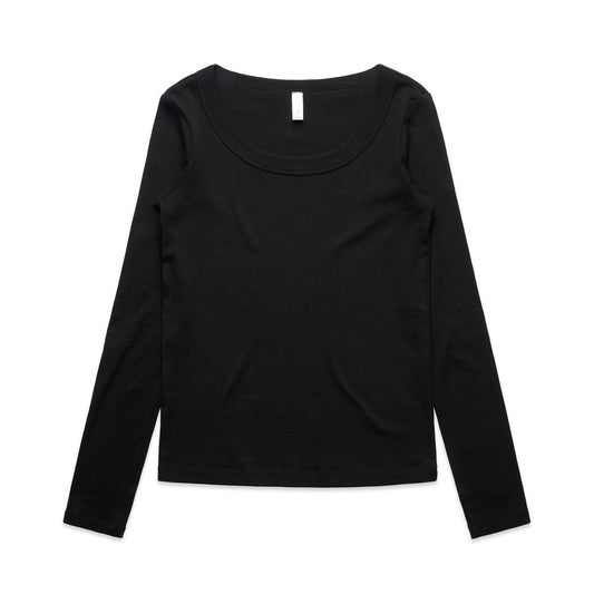 ORGANIC RIB LS TEE