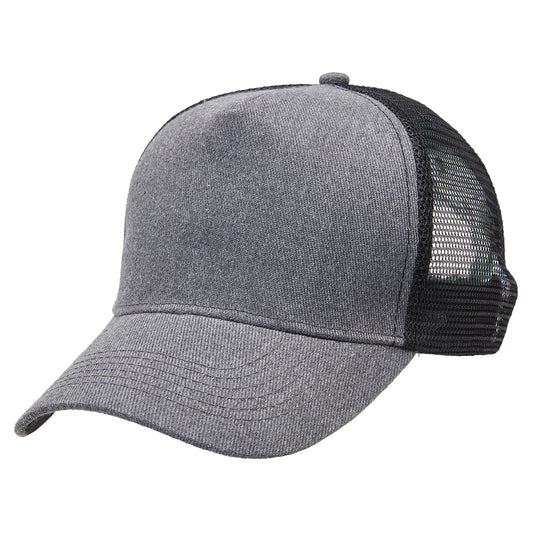 Heathered Mesh Trucker