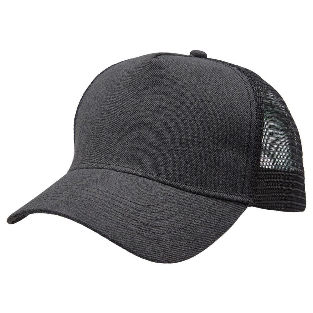 HEATHERED Mesh Trucker-4395