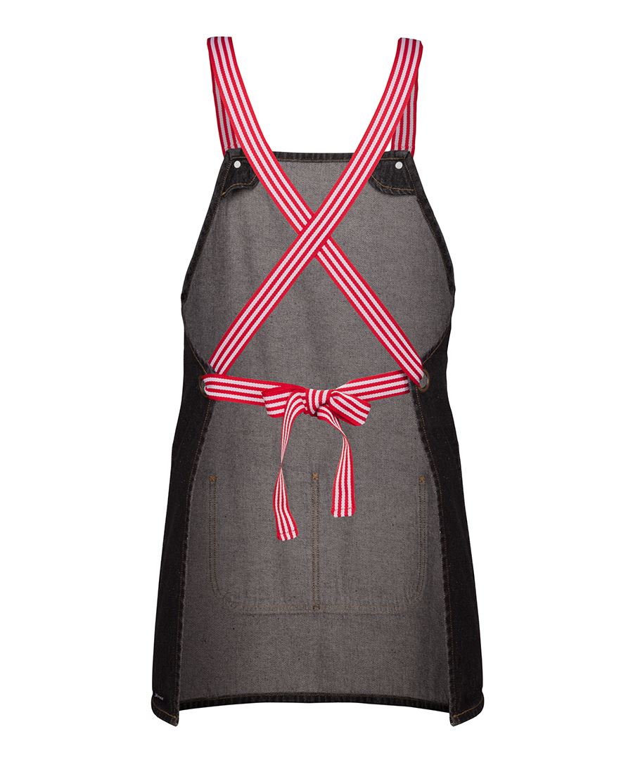 CHANGEABLE Yarn Dyed Cross Back Apron Strap-5ACBY