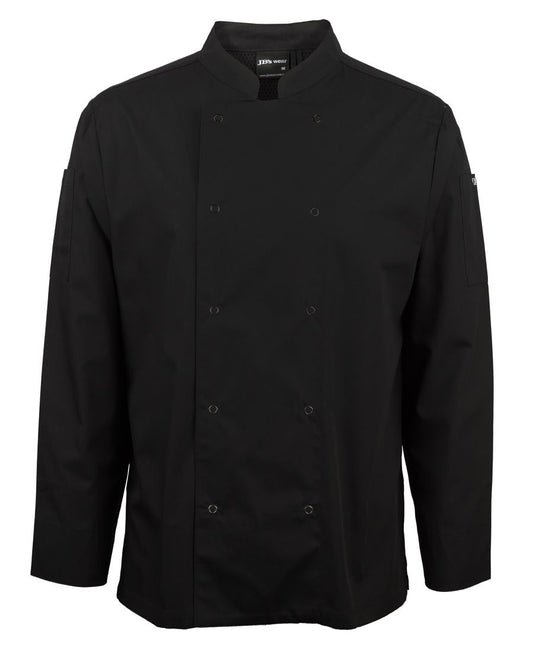 CHEF Snap Button L/S Jacket Wo's-5CJL