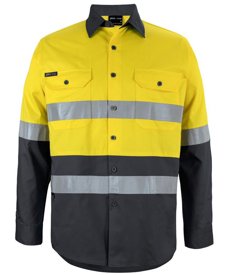 HI VIS  (D+N) L/S 150G W/Shirt-6DNWL*