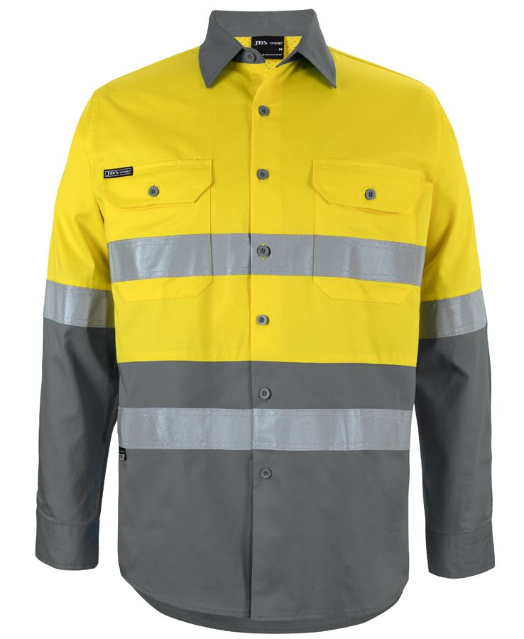 HI VIS  (D+N) L/S 150G W/Shirt-6DNWL*