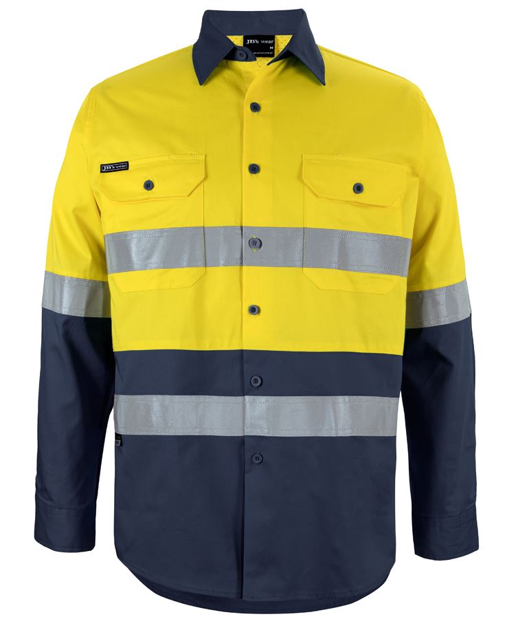HI VIS  (D+N) L/S 150G W/Shirt-6DNWL*
