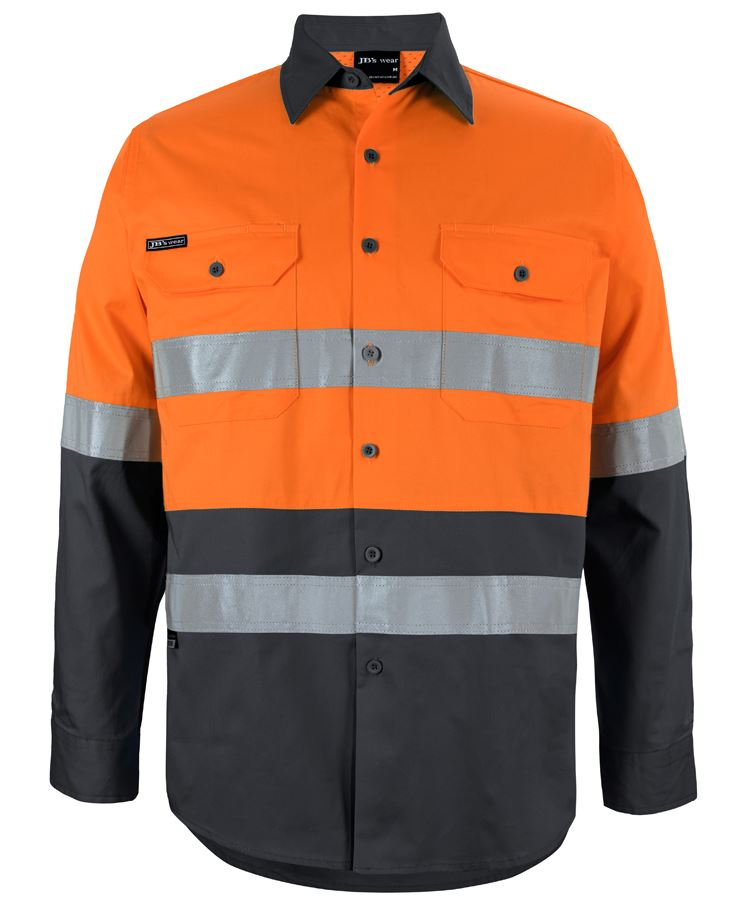 HI VIS  (D+N) L/S 150G W/Shirt-6DNWL*