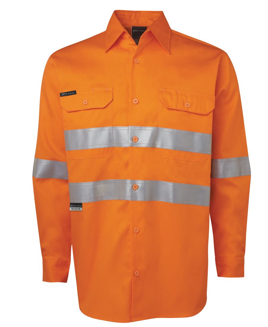 HI VIS  (D+N) L/S 150G W/Shirt-6DNWL*