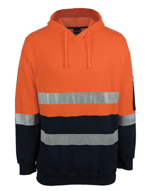JB's HV D+N 310 COTTON PULLOVER FLEECE HOODIE /NVY