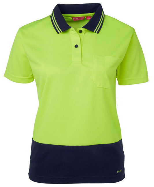 JB's LADIES HV S/S COMFORT POLO /NVY