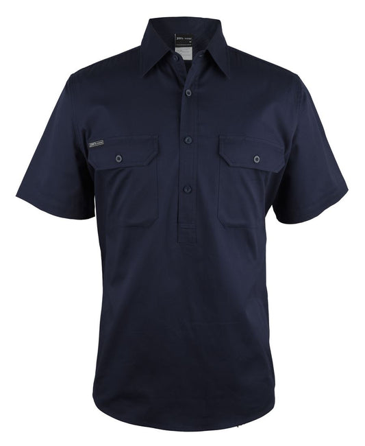 JB's CLOSE FRONT S/S 150G WORK SHIRT
