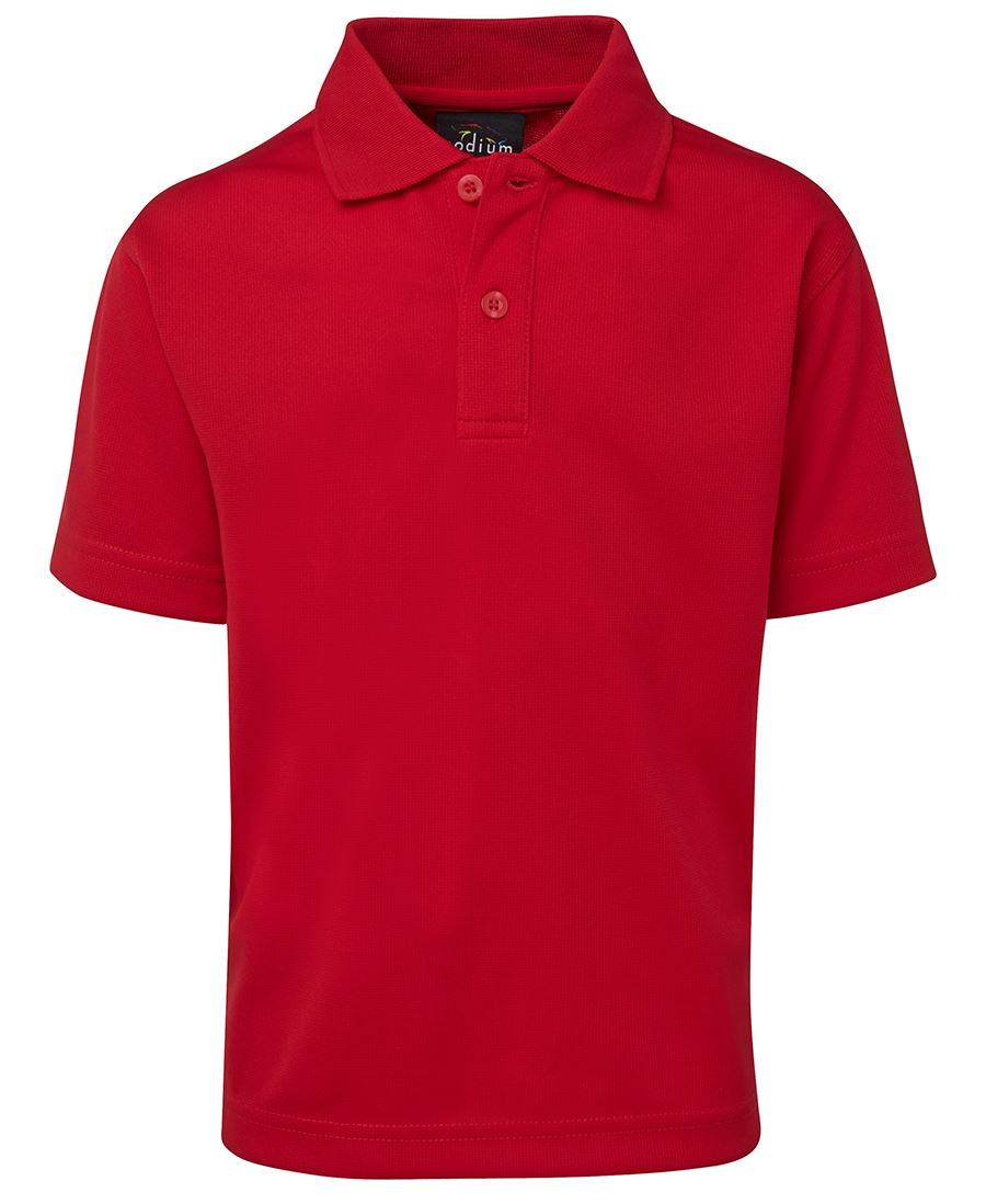PODIUM S/S Poly Polo Kids-7KSP