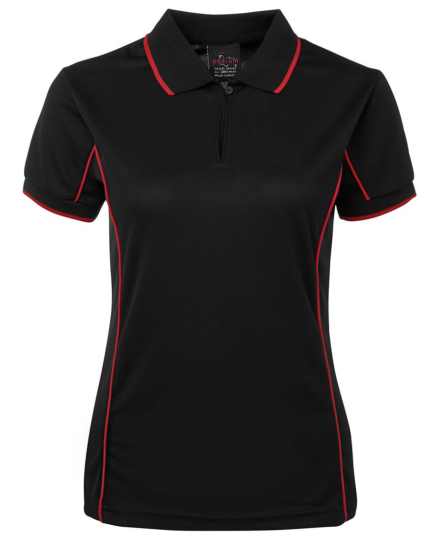 PODIUM Piping Polo Wo's-7LPI*