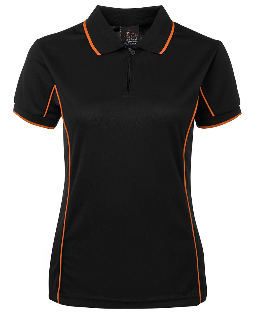 PODIUM Piping Polo Wo's-7LPI*