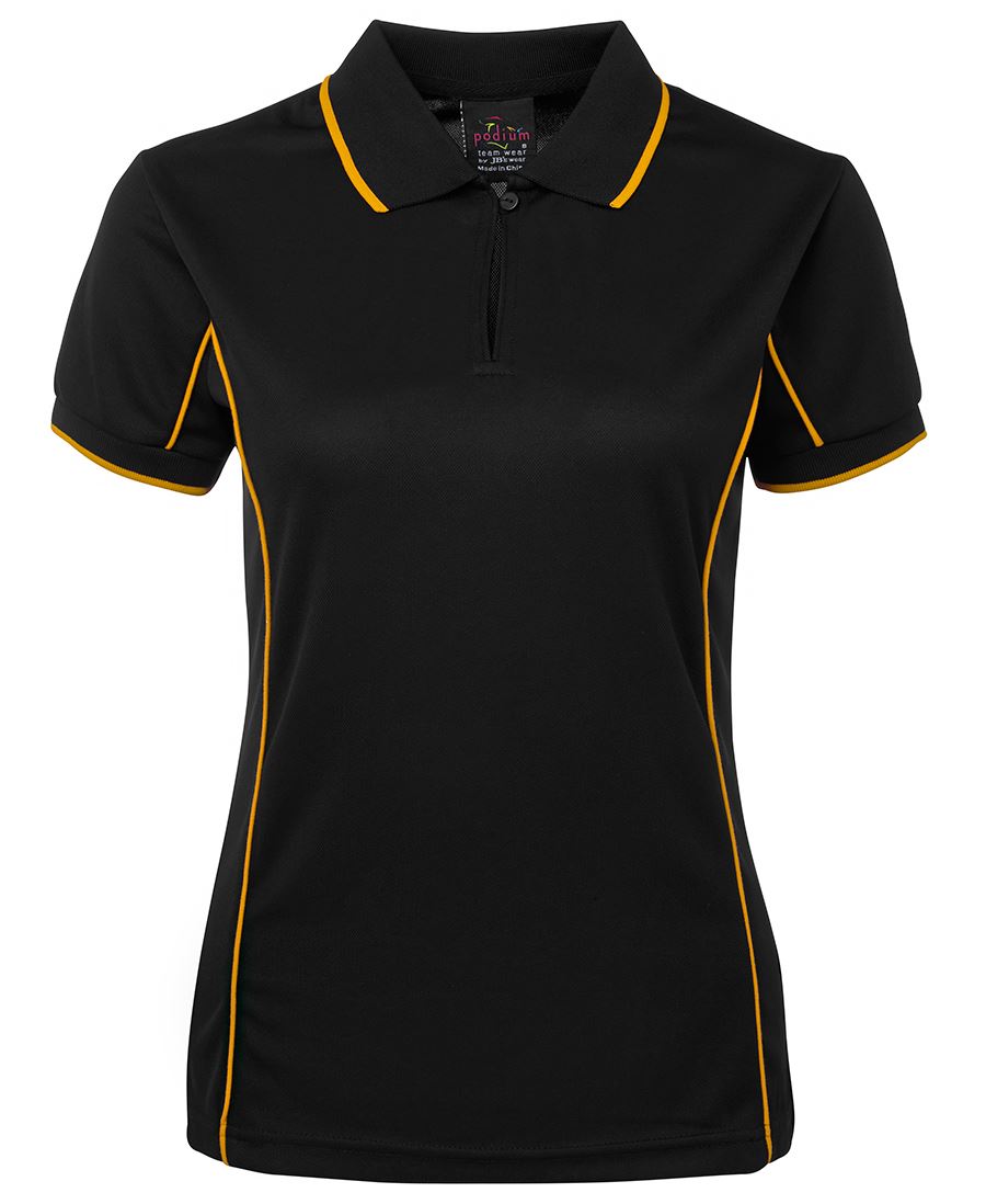 PODIUM Piping Polo Wo's-7LPI*