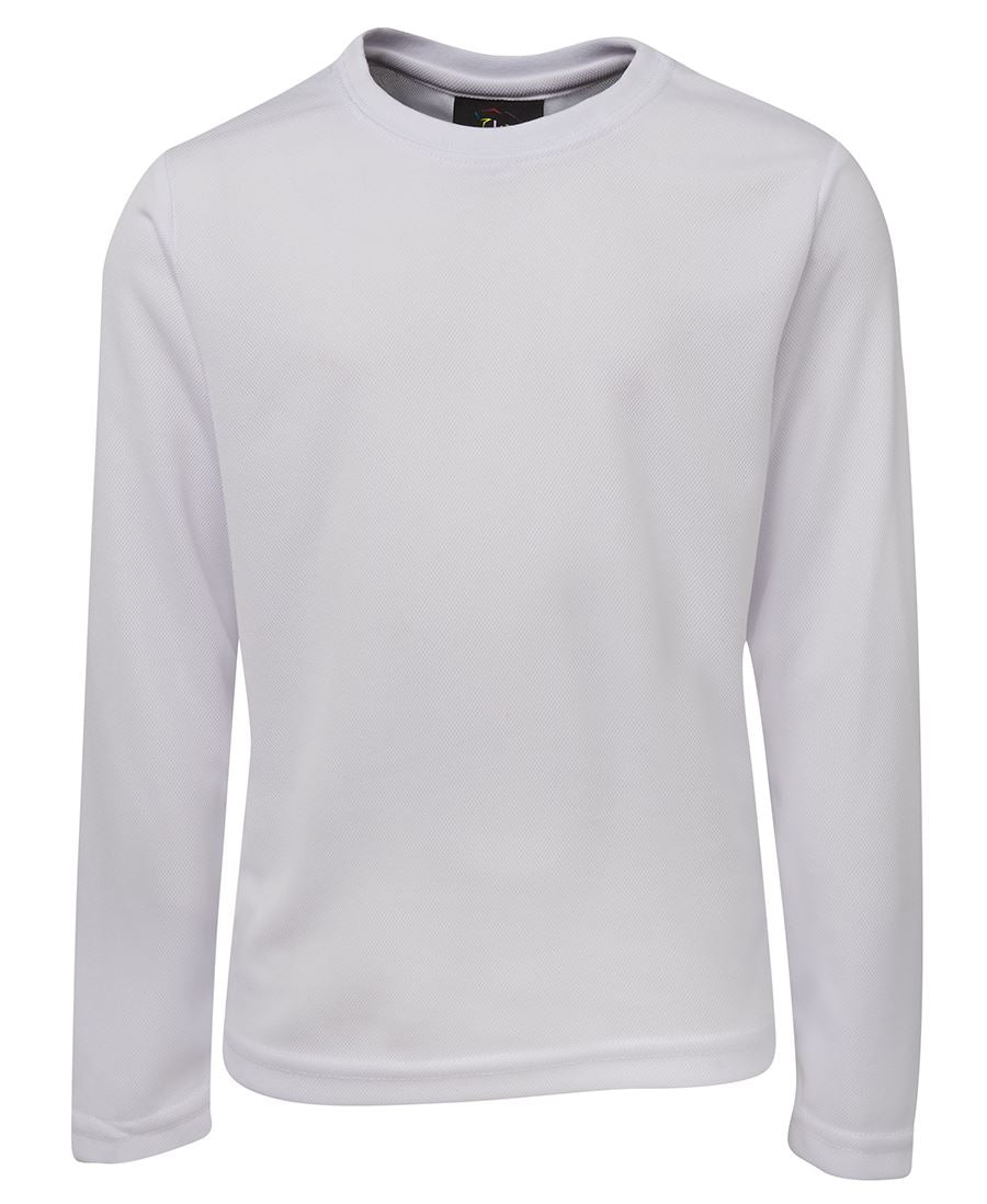 PODIUM L/S Poly Tee Adults-7PLFT