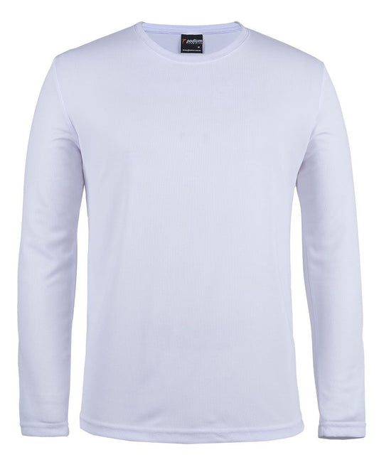 PODIUM L/S Poly Tee Adults-7PLFT
