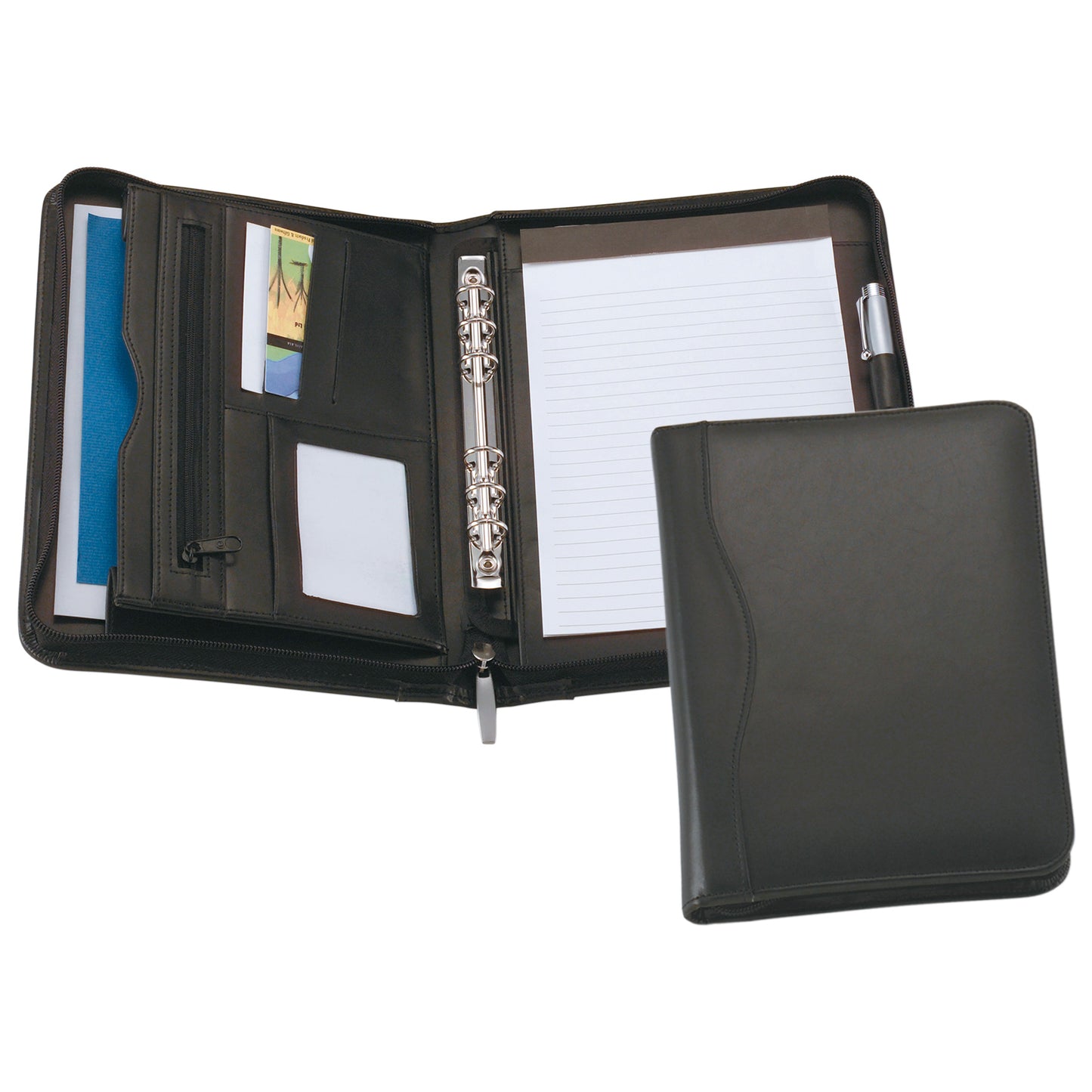 A5 LEATHER Compendium-885BK