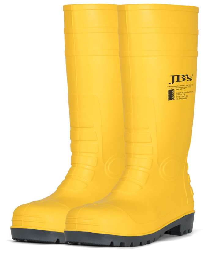 STEEL Toe Cap And Steel Plate Gumboot-9G1