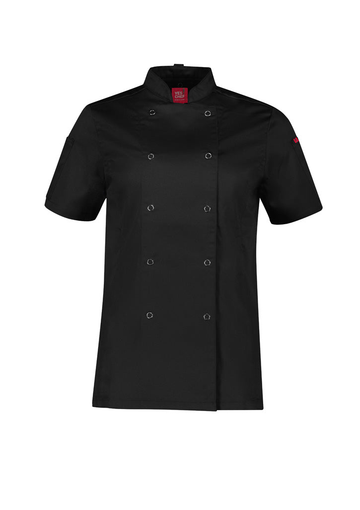 CHEF Jacket Zest Short Sleeve Wo's-CH232LS