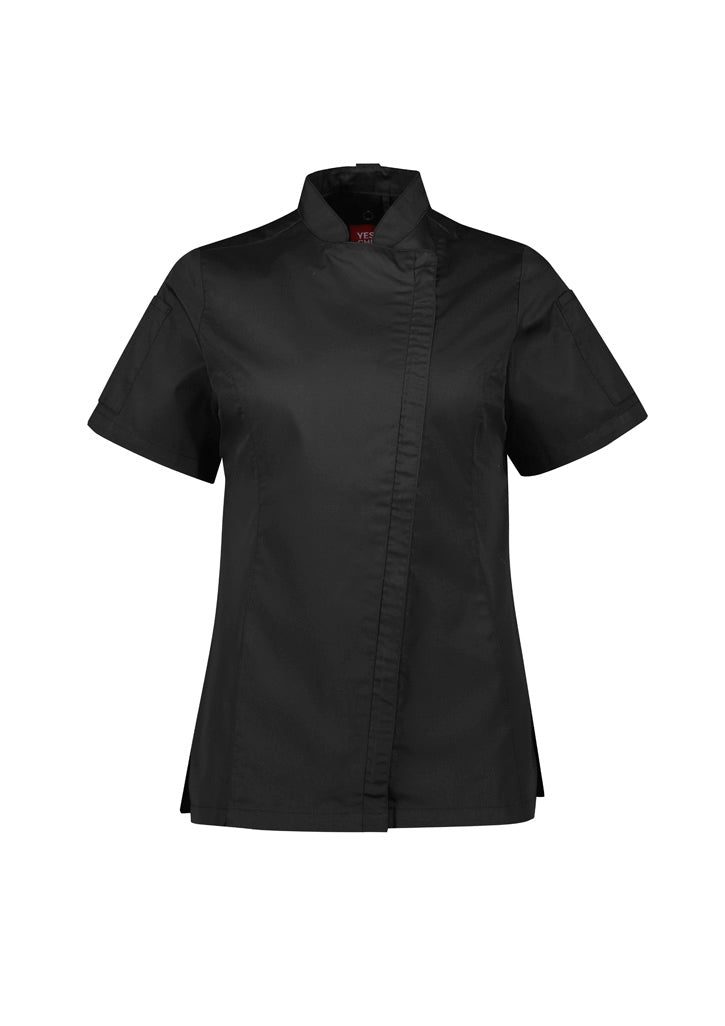 CHEF Jacket Alfresco Short Sleeve Wo's-CH330LS