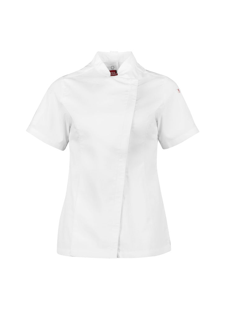 CHEF Jacket Alfresco Short Sleeve Wo's-CH330LS