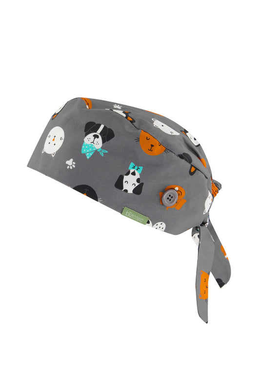 PRINTED Scrub Cap Unisex-CSC245U