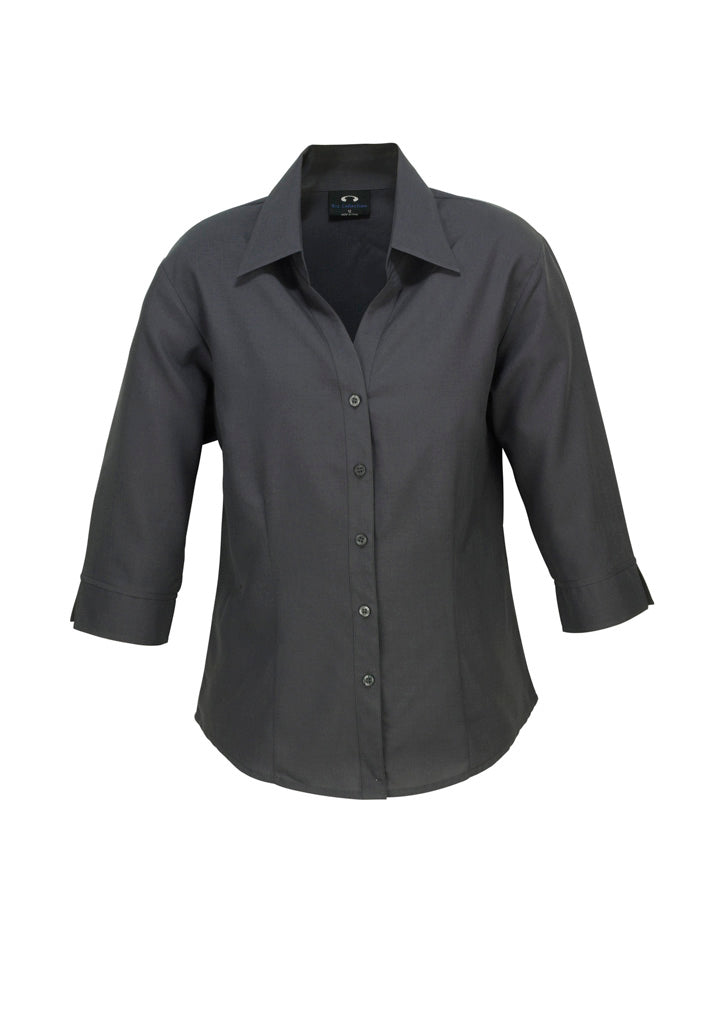 Womens Oasis 3/4 Sleeve Shirt-LB3600