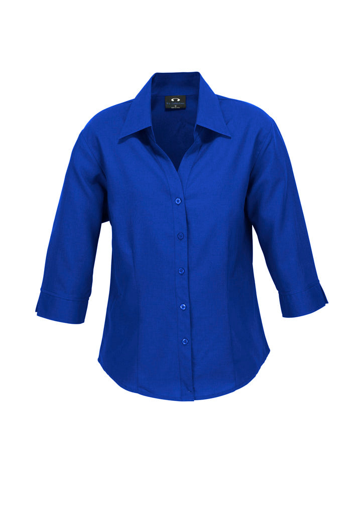 Womens Oasis 3/4 Sleeve Shirt-LB3600